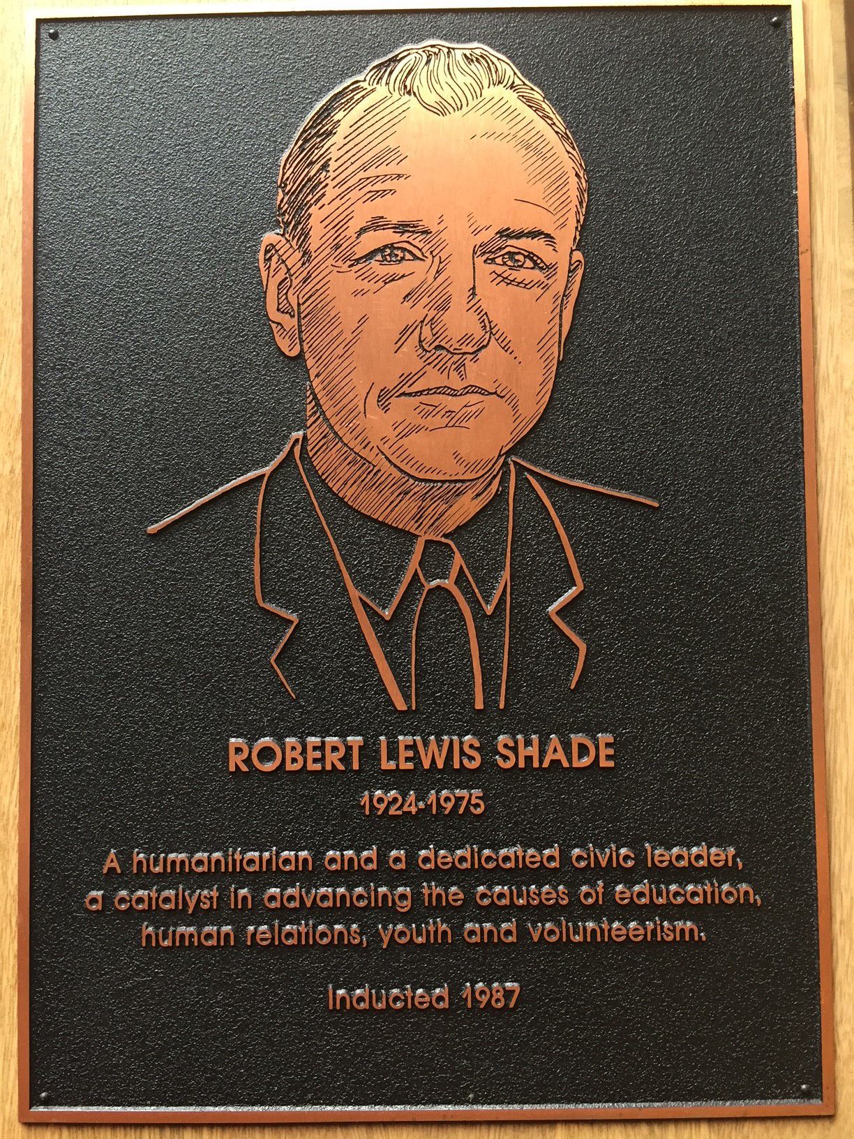 Wall of Fame: Robert Lewis Shade